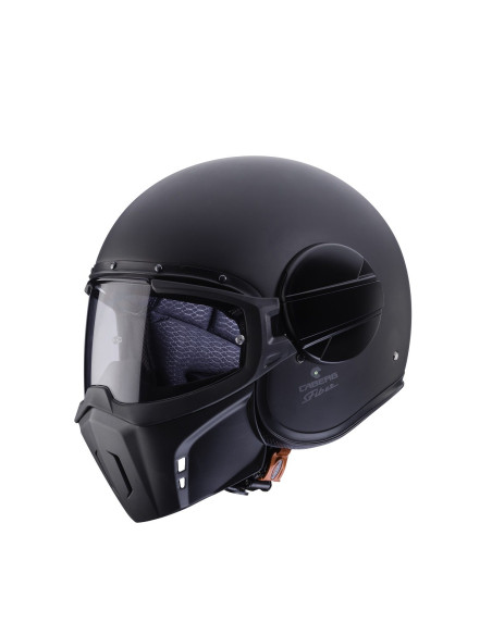 Casca Caberg model Ghost negru mat - fibra de sticla