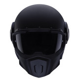 Casca Caberg model Ghost negru mat - fibra de sticla