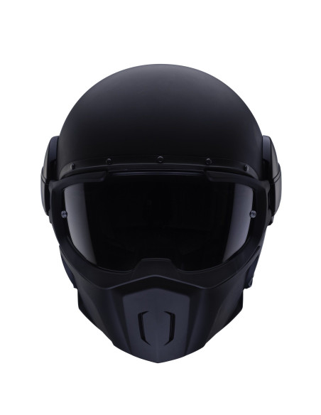 Casca Caberg model Ghost negru mat - fibra de sticla