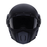 Casca Caberg model Ghost negru mat - fibra de sticla