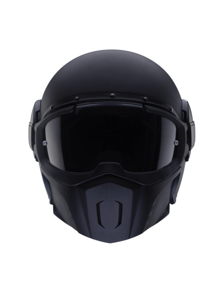 Casca Caberg model Ghost negru mat - fibra de sticla