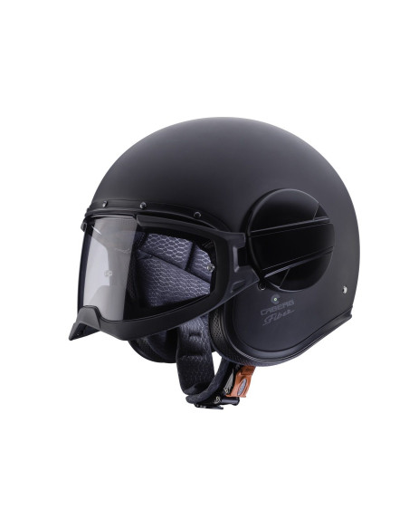Casca Caberg model Ghost negru mat - fibra de sticla