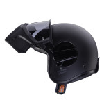 Casca Caberg model Ghost negru mat - fibra de sticla