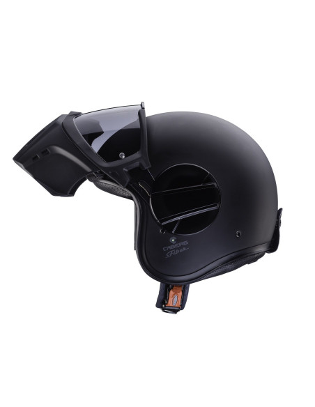 Casca Caberg model Ghost negru mat - fibra de sticla