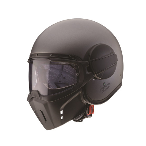 Casca Caberg model Ghost gun metal (titanium) mat - fibra de sticla
