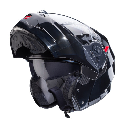Casca modulabila (flip-up) Caberg model Duke X SV Smart black (negru lucios) Pinlock ready - lentila Pinlock NU este inclusa 2