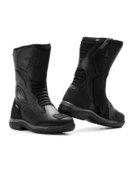 Ghete moto Touring Unisex Seventy model SD-BT13 culoare: negru