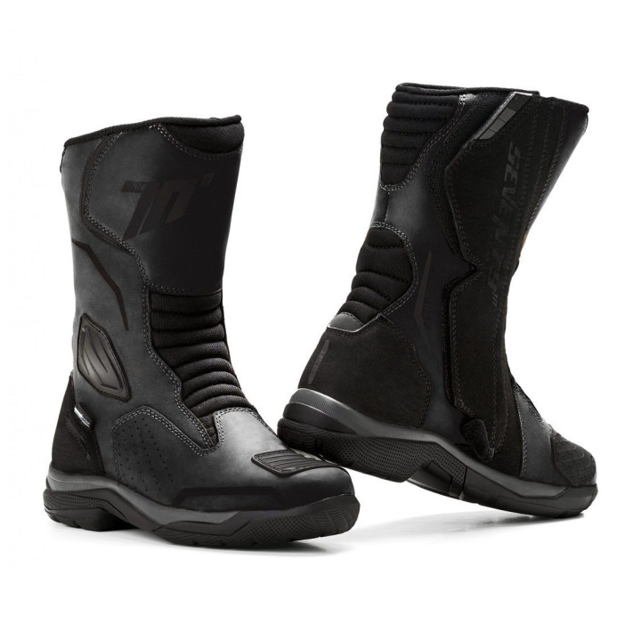 Ghete moto Touring Unisex Seventy model SD-BT13 culoare: negru