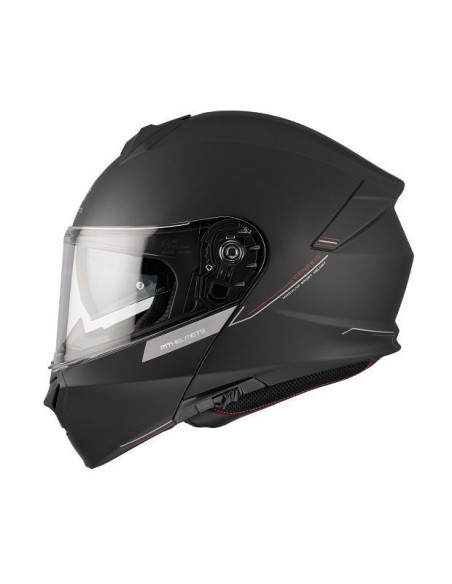 Casca modulabila MT Genesis SV A1 negru mat Pinlock ready - omologare noua ECE 22.06 - tip viziera: MT-V-25