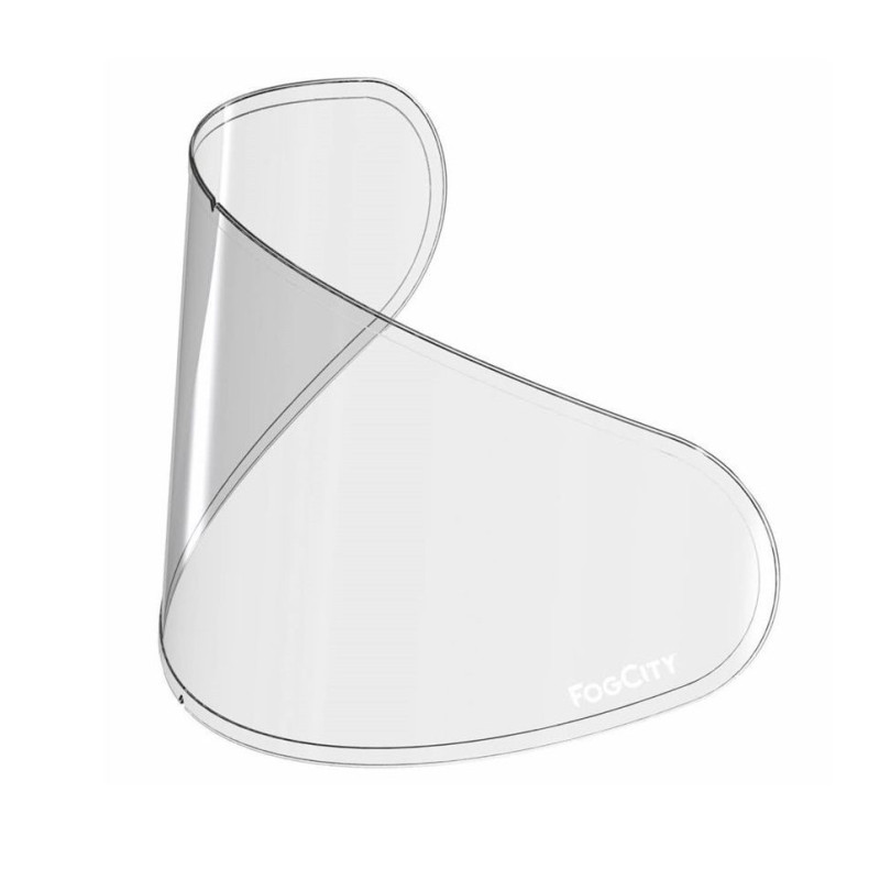Lentila antiaburire transparenta FogCity – compatibila cu castile integrale Caberg Avalon - Avalon X (cod A8826 – tip FCG007)