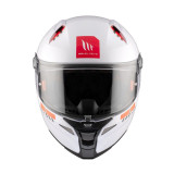Casca integrala MT Revenge 2 S A0 alb lucios - omologare noua ECE 22.06 - tip viziera: MT-V-14B