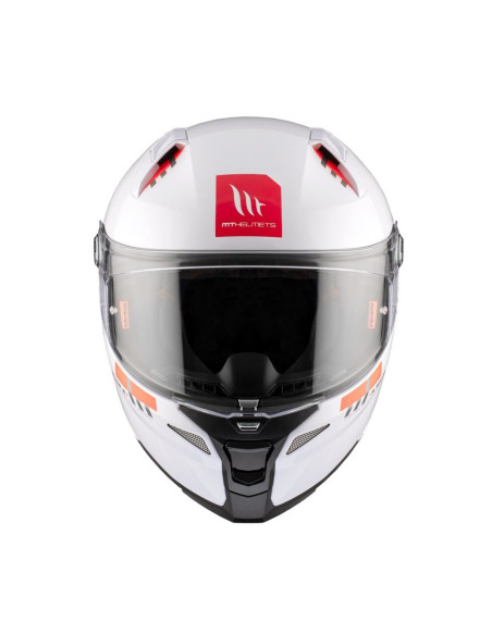 Casca integrala MT Revenge 2 S A0 alb lucios - omologare noua ECE 22.06 - tip viziera: MT-V-14B