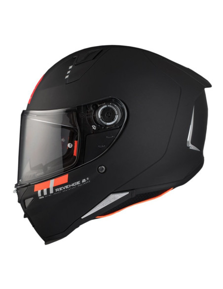 Casca integrala MT Revenge 2 S A1 negru mat - omologare noua ECE 22.06 - tip viziera: MT-V-14B