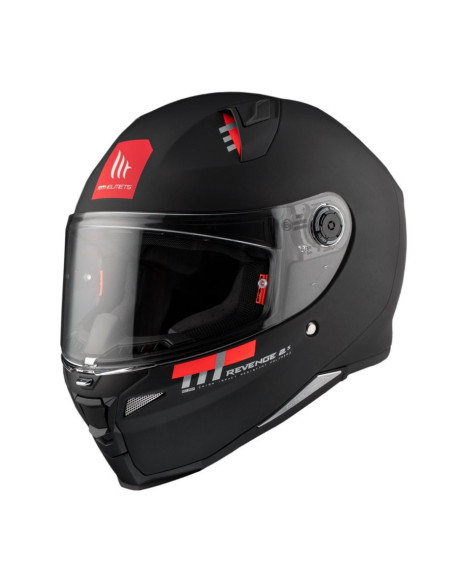 Casca integrala MT Revenge 2 S A1 negru mat - omologare noua ECE 22.06 - tip viziera: MT-V-14B