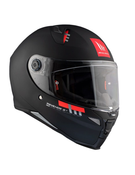 Casca integrala MT Revenge 2 S A1 negru mat - omologare noua ECE 22.06 - tip viziera: MT-V-14B
