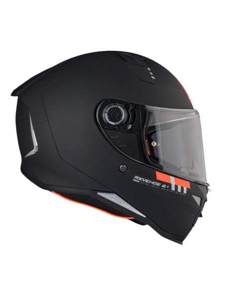 Casca integrala MT Revenge 2 S A1 negru mat - omologare noua ECE 22.06 - tip viziera: MT-V-14B