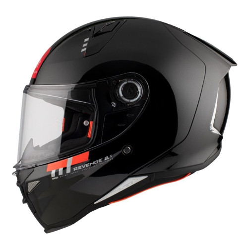 Casca integrala MT Revenge 2 S A1 negru lucios - omologare noua ECE 22.06 - tip viziera: MT-V-14B