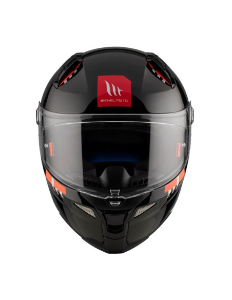 Casca integrala MT Revenge 2 S A1 negru lucios - omologare noua ECE 22.06 - tip viziera: MT-V-14B