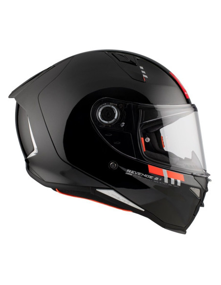 Casca integrala MT Revenge 2 S A1 negru lucios - omologare noua ECE 22.06 - tip viziera: MT-V-14B