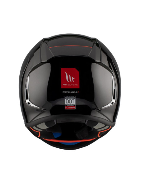 Casca integrala MT Revenge 2 S A1 negru lucios - omologare noua ECE 22.06 - tip viziera: MT-V-14B