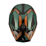 Casca MT Streetfighter SV S P1R A9 verde lucios (ochelari soare integrati) - masca (protectie) barbie si cozoroc detasabile - om