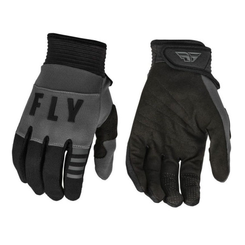 Manusi moto copii cross-enduro Fly Racing model F-16 culoare: negru/gri