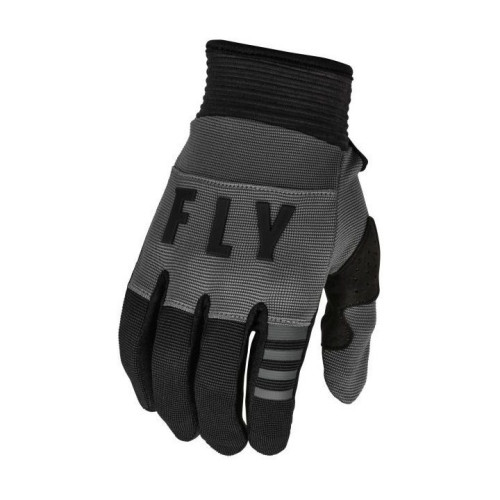 Manusi moto copii cross-enduro Fly Racing model F-16 culoare: negru/gri 2