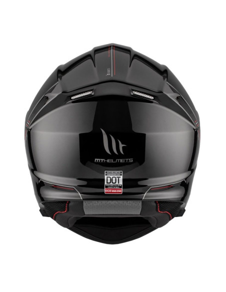 Casca modulabila MT Genesis SV A1 negru lucios Pinlock ready - omologare noua ECE 22.06 - tip viziera: MT-V-25