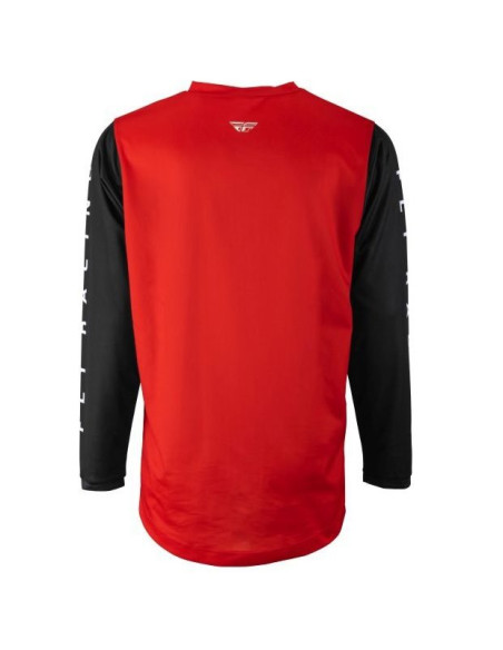 Tricou (bluza) cross-enduro Fly Racing model F-16 culoare: negru/rosu
