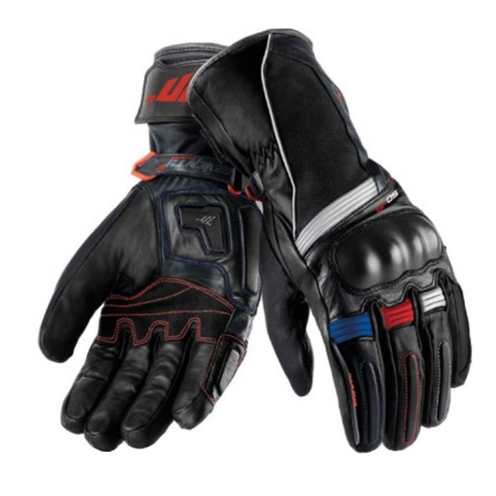 Manusi barbati Touring iarna Seventy model SD-T1 negru/albastru/rosu – WinterTex - degete tactile