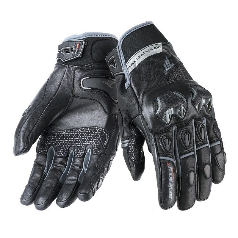 Manusi barbati Racing/Naked iarna Seventy model SD-N47 negru/gri