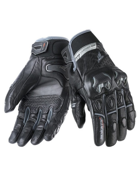 Manusi barbati Racing/Naked iarna Seventy model SD-N47 negru/gri