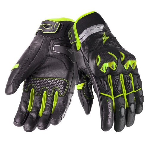 Manusi barbati Racing/Naked iarna Seventy model SD-N47 negru/galben