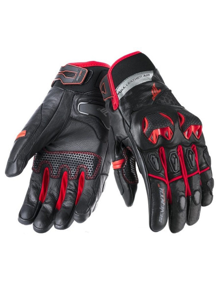 Manusi barbati Racing/Naked iarna Seventy model SD-N47 negru/rosu