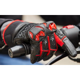 Manusi barbati Racing/Naked iarna Seventy model SD-N47 negru/rosu