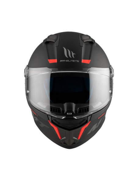 Casca integrala MT Stinger 2 A1 negru mat - tip viziera: MT-V-28B - punctaj maxim SHARP Test – 5 stele