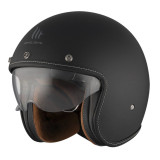 Casca open face motociclete MT Le Mans 2 S SV negru mat (ochelari soare integrati) - omologare noua ECE 22.06
