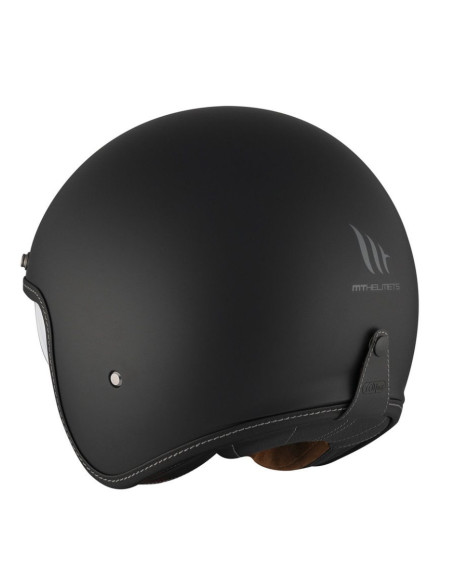 Casca open face motociclete MT Le Mans 2 S SV negru mat (ochelari soare integrati) - omologare noua ECE 22.06