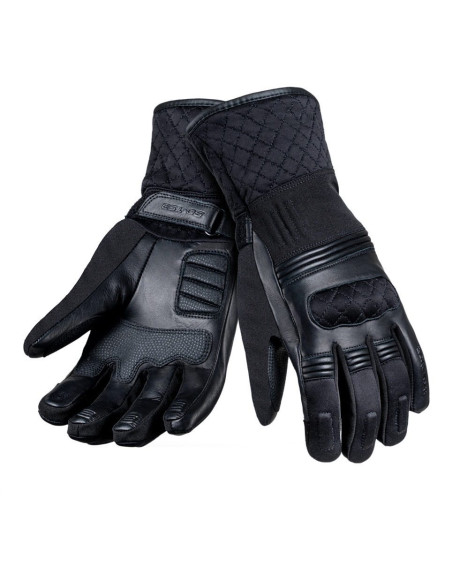 Manusi femei (dama) piele Touring iarna Seventy model SD-T53 negru