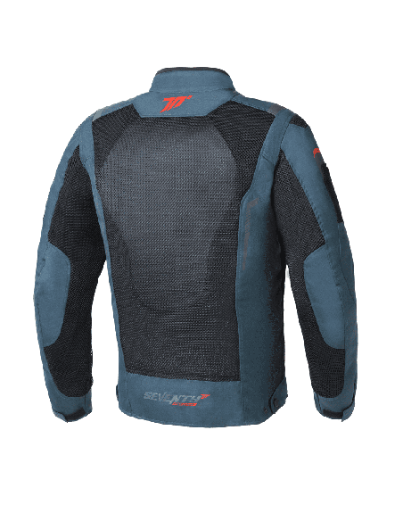 Geaca (jacheta) motociclete barbati Touring Seventy vara model SD-JT56 culoare: albastru/negru