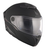 Casca modulabila MT Atom 2 SV A1 negru mat (ochelari soare integrati) Pinlock Ready - tip viziera: MT-V-35