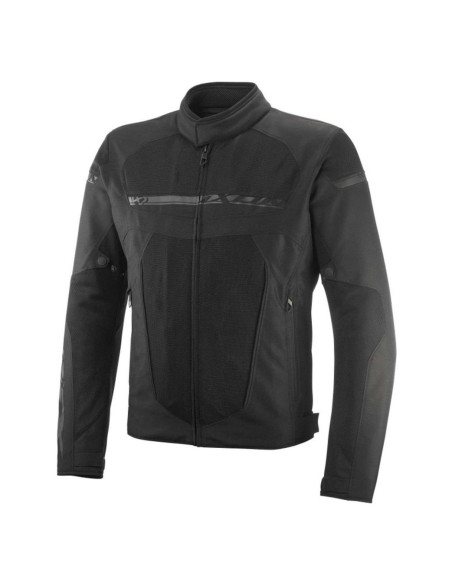 Geaca (jacheta) motociclete barbati Racing/Roadster Ixon All season model T-Rex MS culoare: negru
