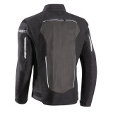 Geaca (jacheta) motociclete barbati Racing/Roadster Ixon All season model T-Rex MS culoare: negru/alb/gri