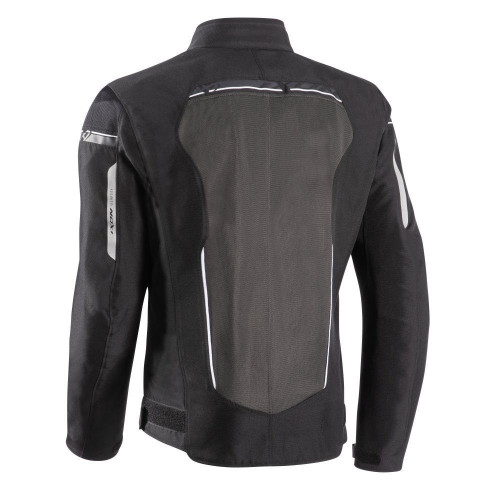 Geaca (jacheta) motociclete barbati Racing/Roadster Ixon All season model T-Rex MS culoare: negru/alb/gri 2