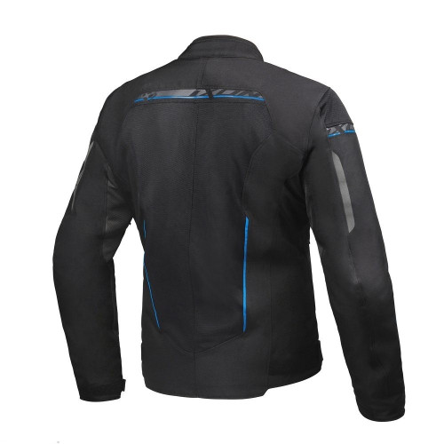 Geaca (jacheta) motociclete barbati Racing/Roadster Ixon All season model T-Rex MS culoare: negru/gri/albastru 2