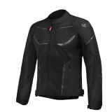 Geaca (jacheta) motociclete barbati Racing/Roadster Ixon vara model Striker AIR WP MS culoare: negru