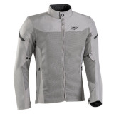 Geaca (jacheta) motociclete barbati Racing/Roadster Ixon vara model Fresh MS culoare: greige (gri)