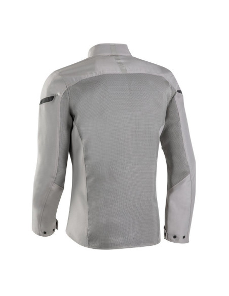 Geaca (jacheta) motociclete barbati Racing/Roadster Ixon vara model Fresh MS culoare: greige (gri)