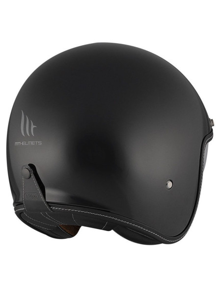 Casca open face motociclete MT Le Mans 2 S SV negru lucios (ochelari soare integrati) - omologare noua ECE 22.06
