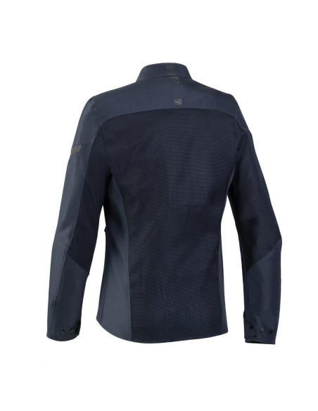 Geaca (jacheta) motociclete femei Racing/Roadster Ixon vara model Fresh LS culoare: navy (albastru)